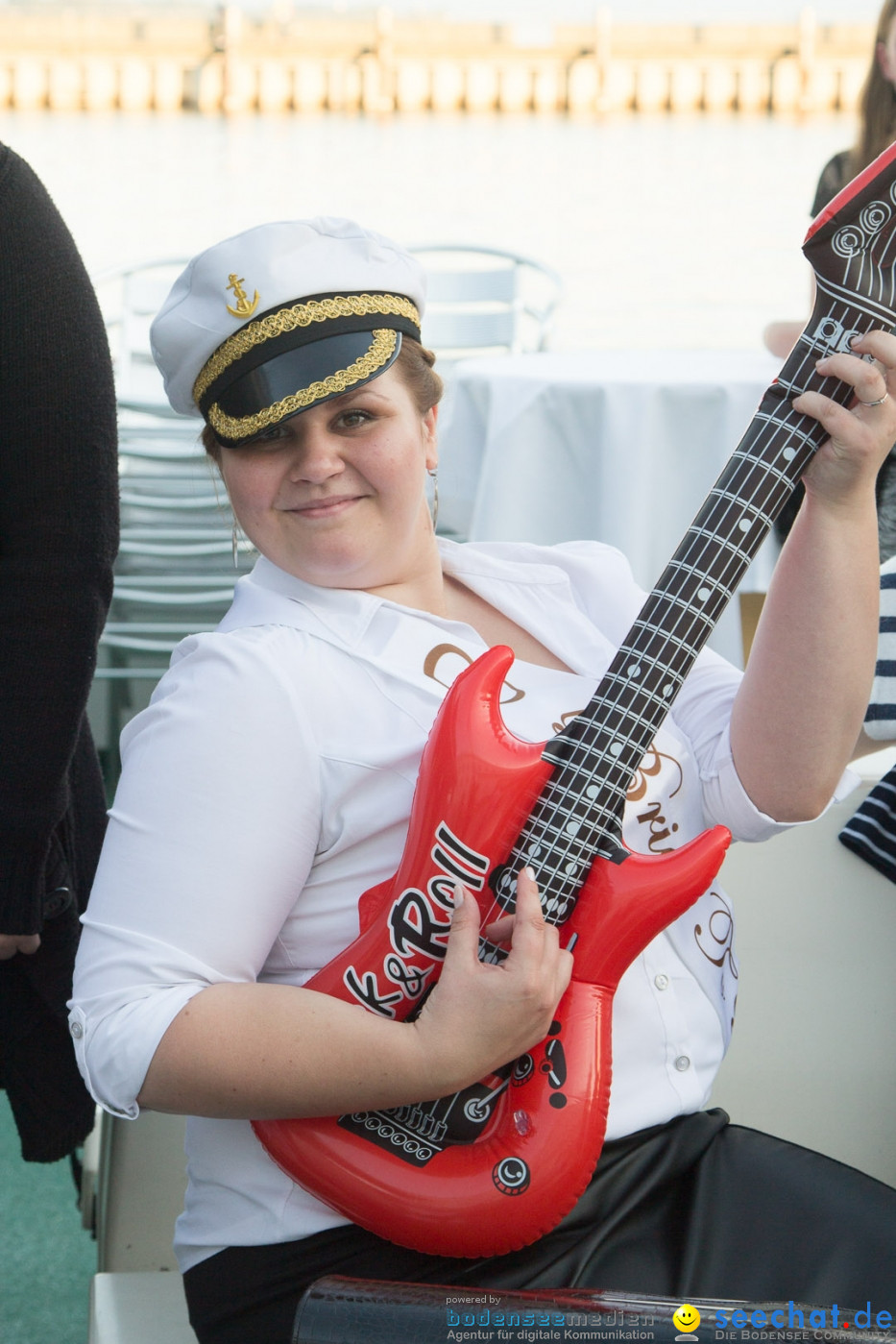 Black and White Partyschiff: Friedrichshafen am Bodensee, 30.08.2014