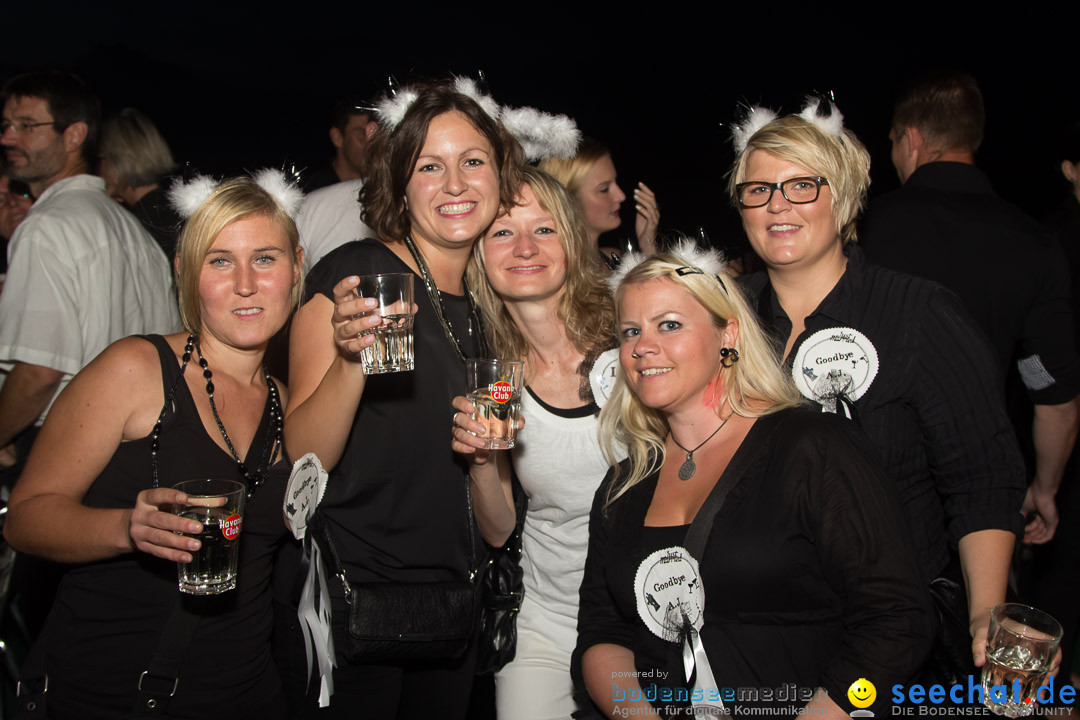 Black and White Partyschiff: Friedrichshafen am Bodensee, 30.08.2014