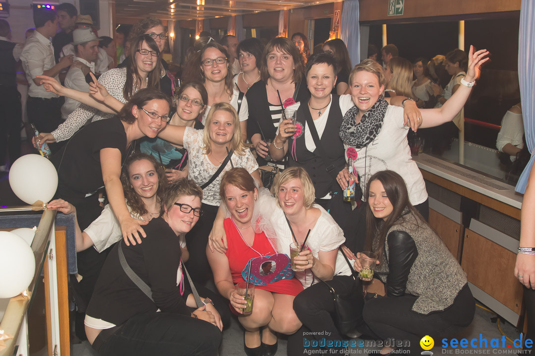 Black and White Partyschiff: Friedrichshafen am Bodensee, 30.08.2014