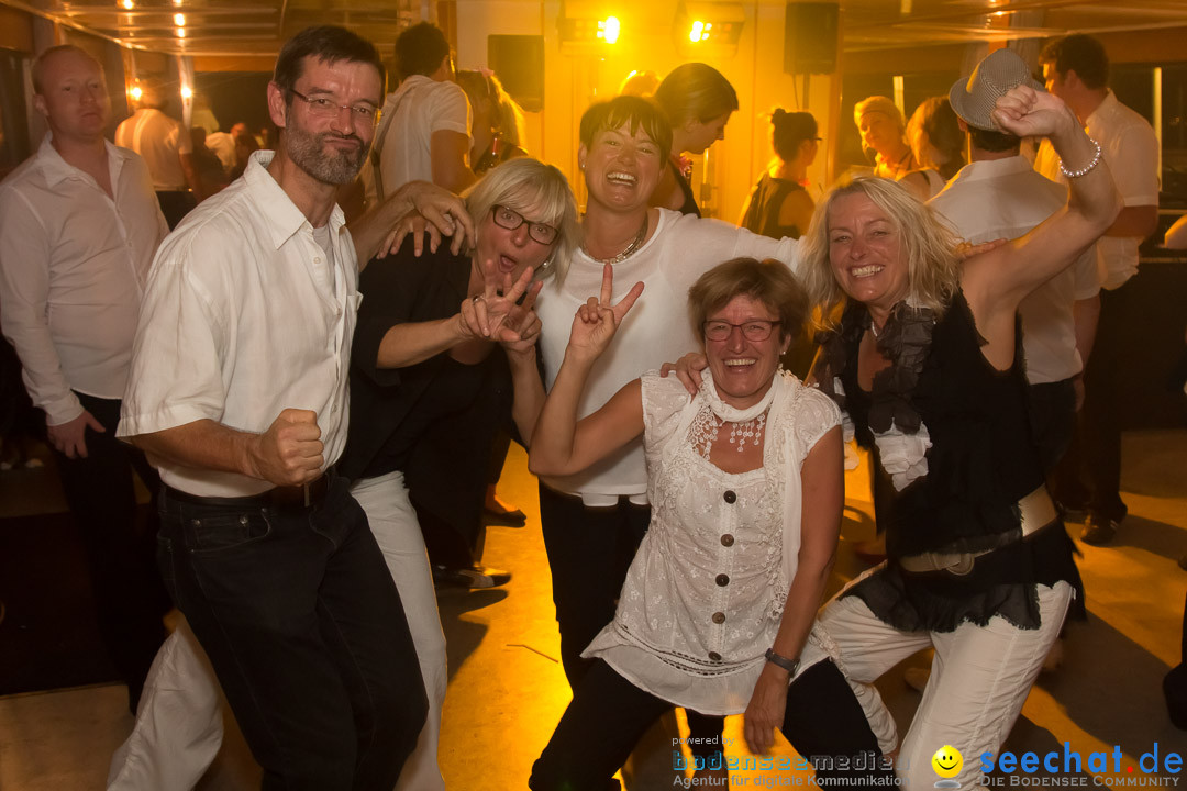 Black and White Partyschiff: Friedrichshafen am Bodensee, 30.08.2014