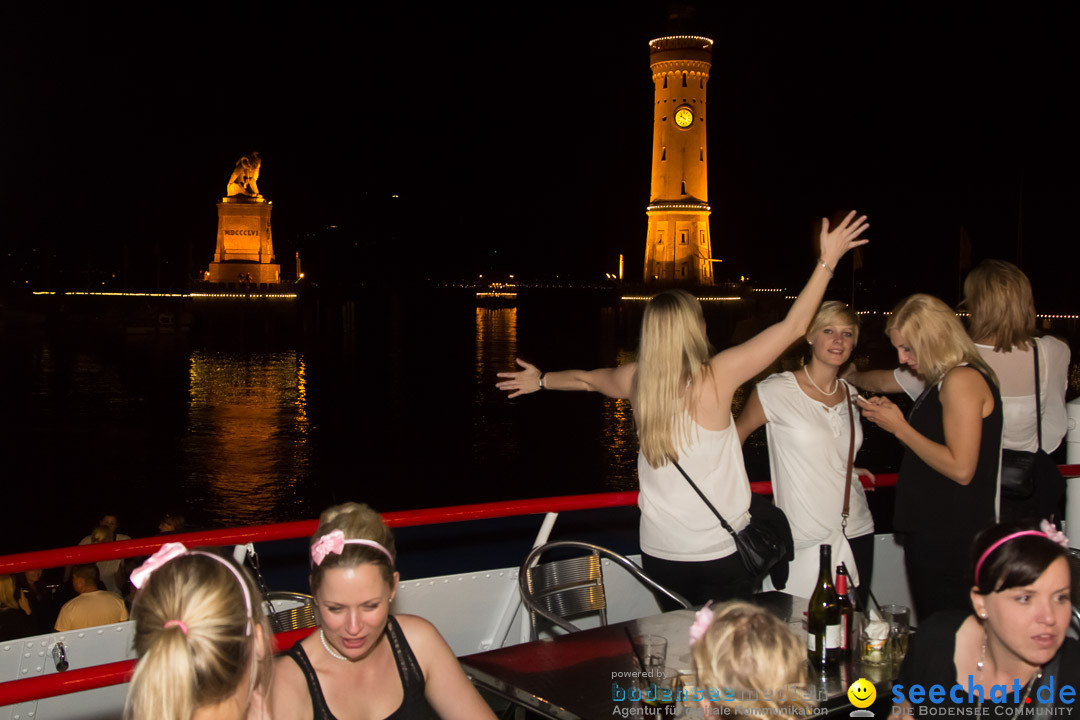 Black and White Partyschiff: Friedrichshafen am Bodensee, 30.08.2014