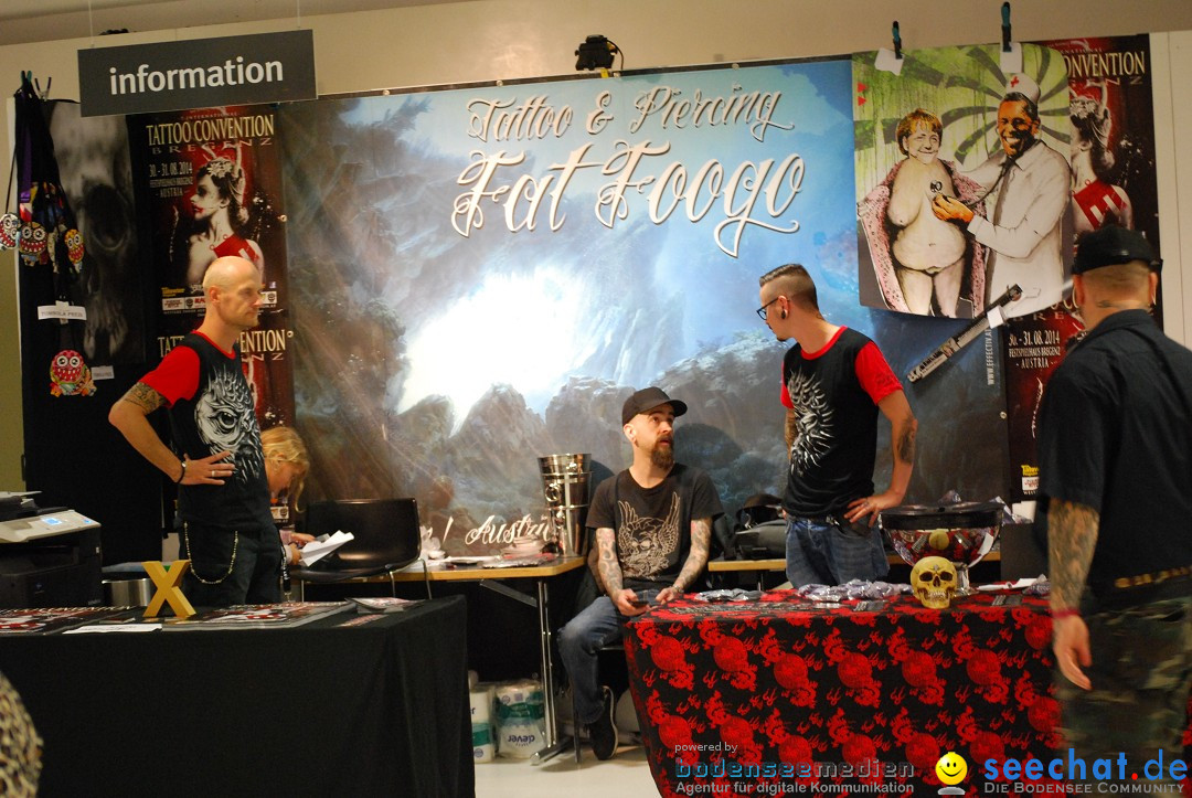 7. Internationale Tattoo Convention: Bregenz am Bodensee, 30.08.2014