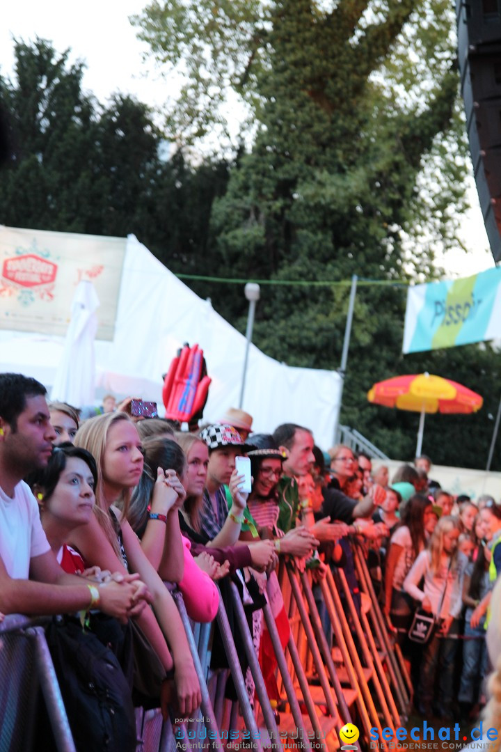 Summerdays Festival: Arbon in der Schweiz am Bodensee, 30.08.2014