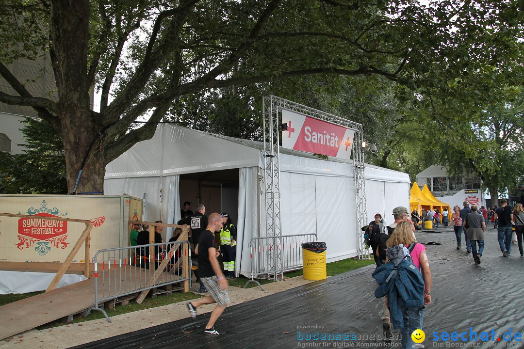 Summerdays Festival: Arbon in der Schweiz am Bodensee, 30.08.2014