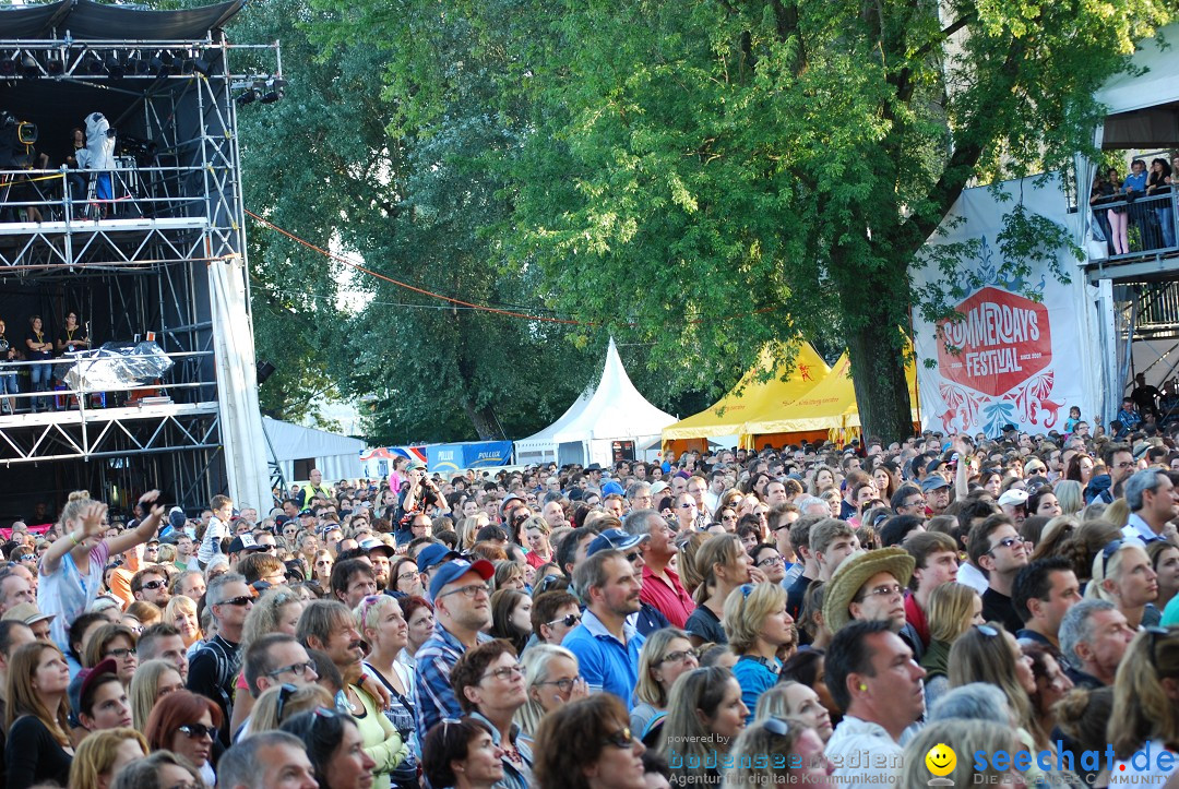 Summerdays Festival: Arbon in der Schweiz am Bodensee, 30.08.2014