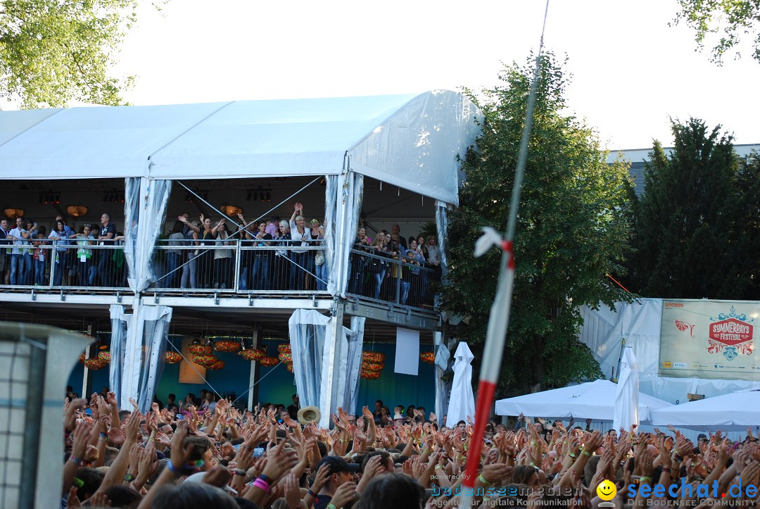 Summerdays Festival: Arbon in der Schweiz am Bodensee, 30.08.2014