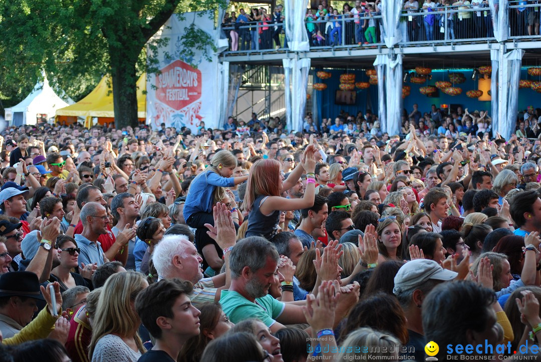 Summerdays Festival: Arbon in der Schweiz am Bodensee, 30.08.2014