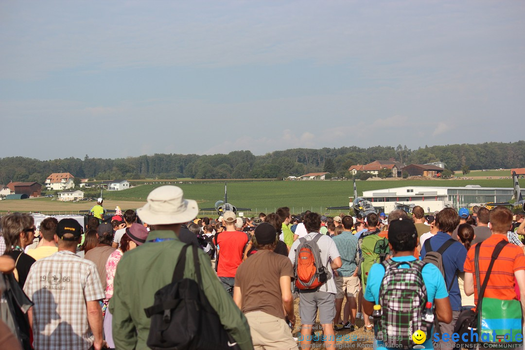 Flugshow Air-14 in der Schweiz: Payerne, 07.09.2014