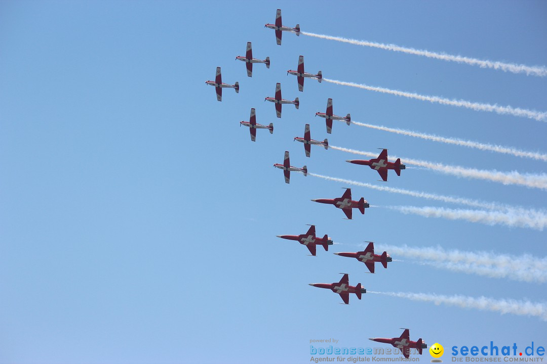 Flugshow Air-14 in der Schweiz: Payerne, 07.09.2014