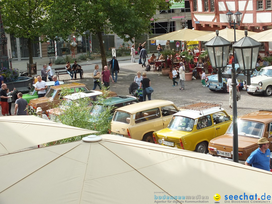 Flohmarkt und Trabbi-Treffen: Bad-Saulgau, 20.09.2014