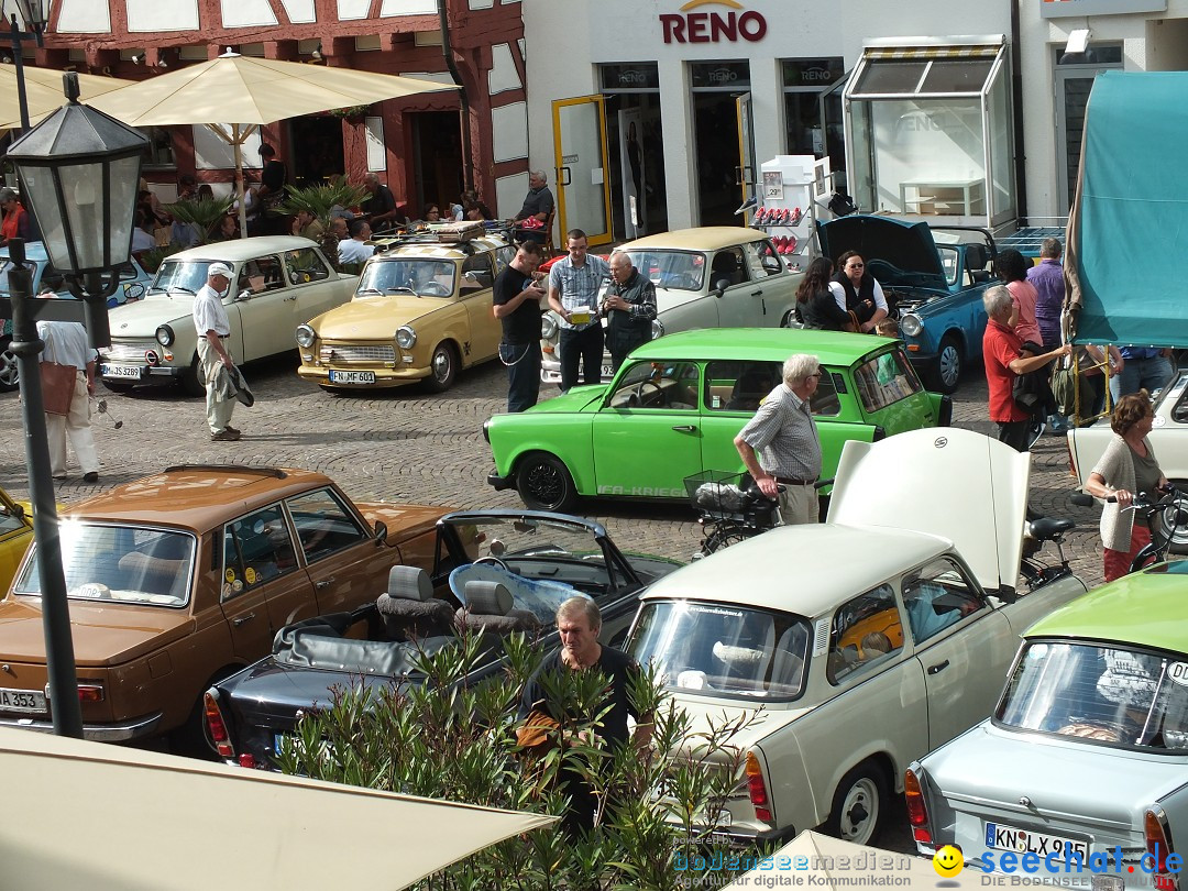 Flohmarkt und Trabbi-Treffen: Bad-Saulgau, 20.09.2014