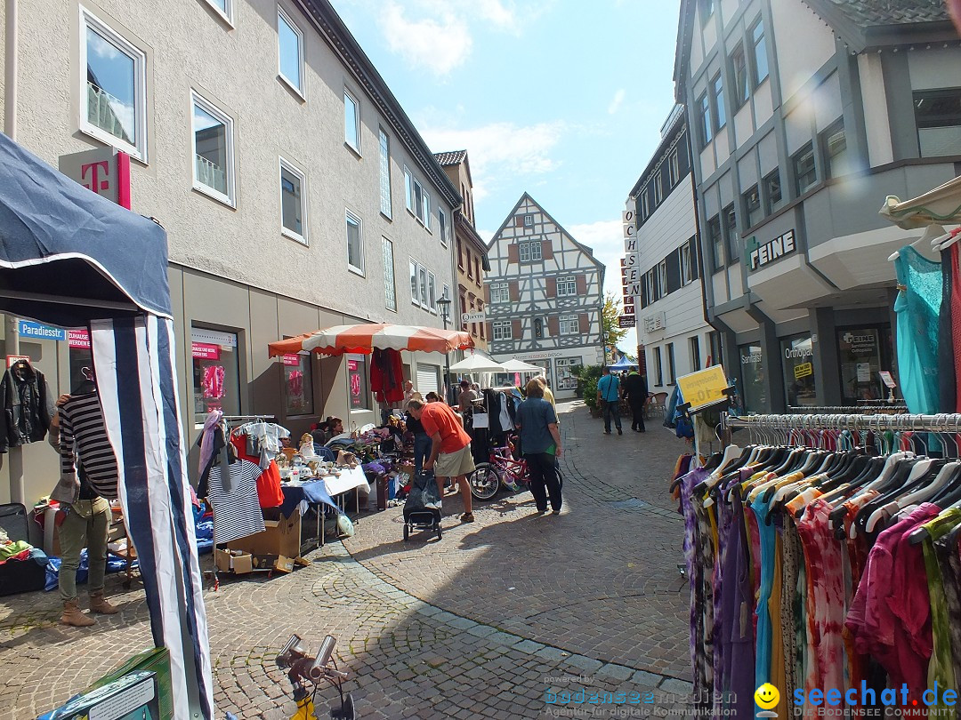 Flohmarkt und Trabbi-Treffen: Bad-Saulgau, 20.09.2014