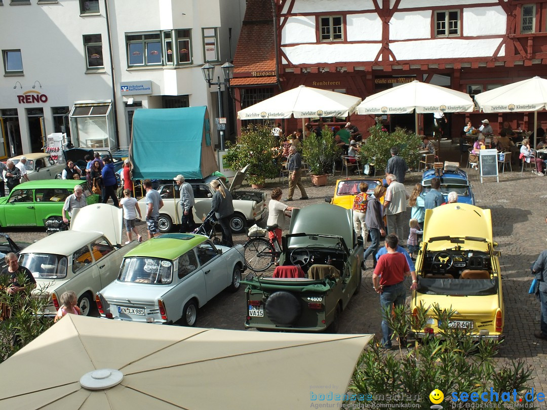 Flohmarkt und Trabbi-Treffen: Bad-Saulgau, 20.09.2014