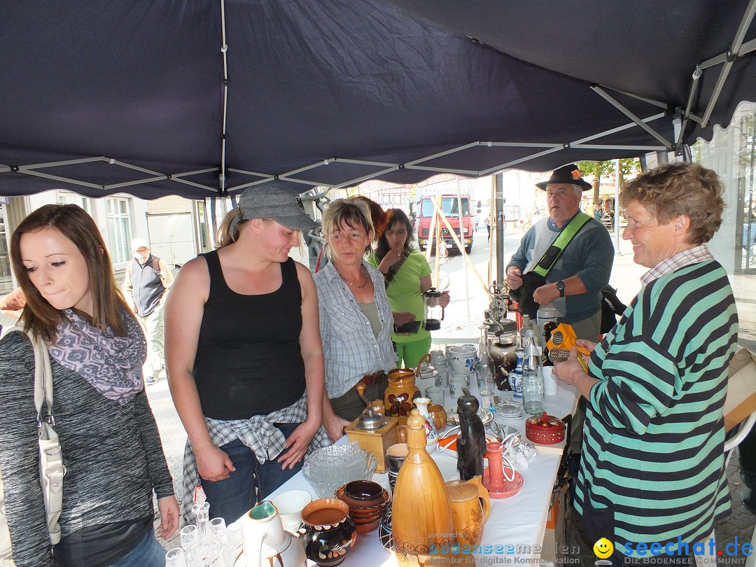 Flohmarkt und Trabbi-Treffen: Bad-Saulgau, 20.09.2014