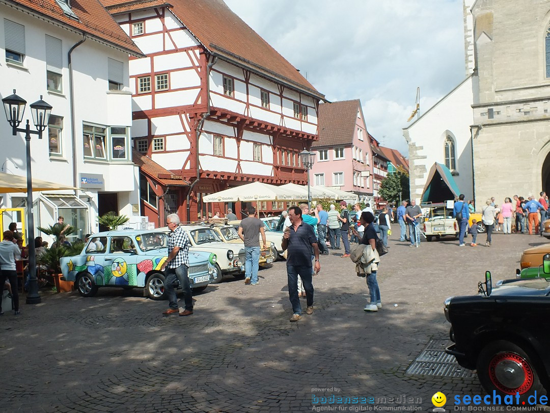 Flohmarkt und Trabbi-Treffen: Bad-Saulgau, 20.09.2014