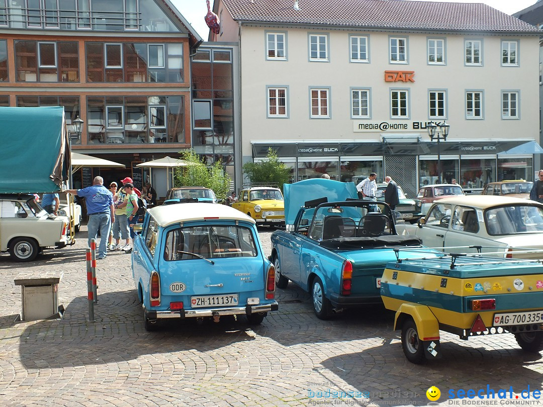 Flohmarkt und Trabbi-Treffen: Bad-Saulgau, 20.09.2014