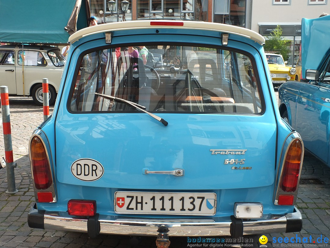 Flohmarkt und Trabbi-Treffen: Bad-Saulgau, 20.09.2014