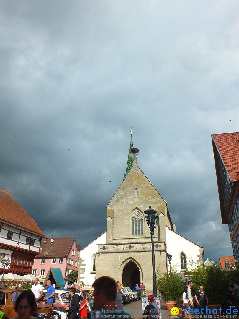 Flohmarkt und Trabbi-Treffen: Bad-Saulgau, 20.09.2014