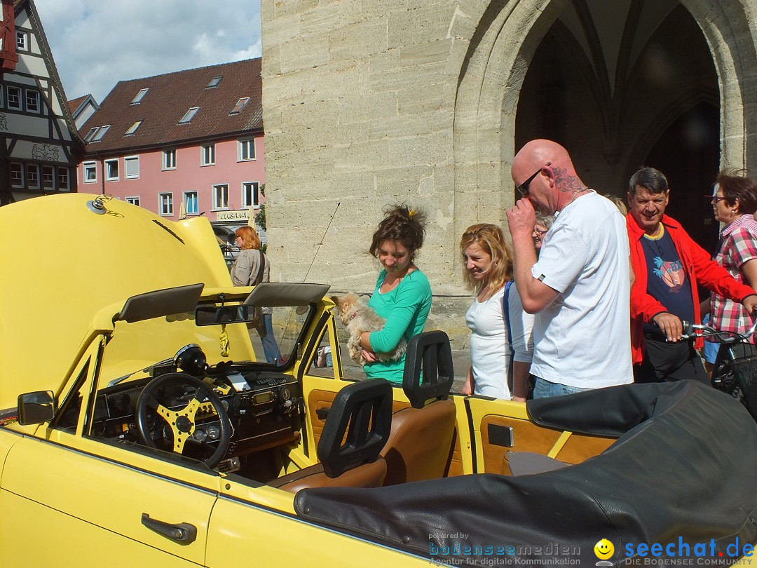 Flohmarkt und Trabbi-Treffen: Bad-Saulgau, 20.09.2014