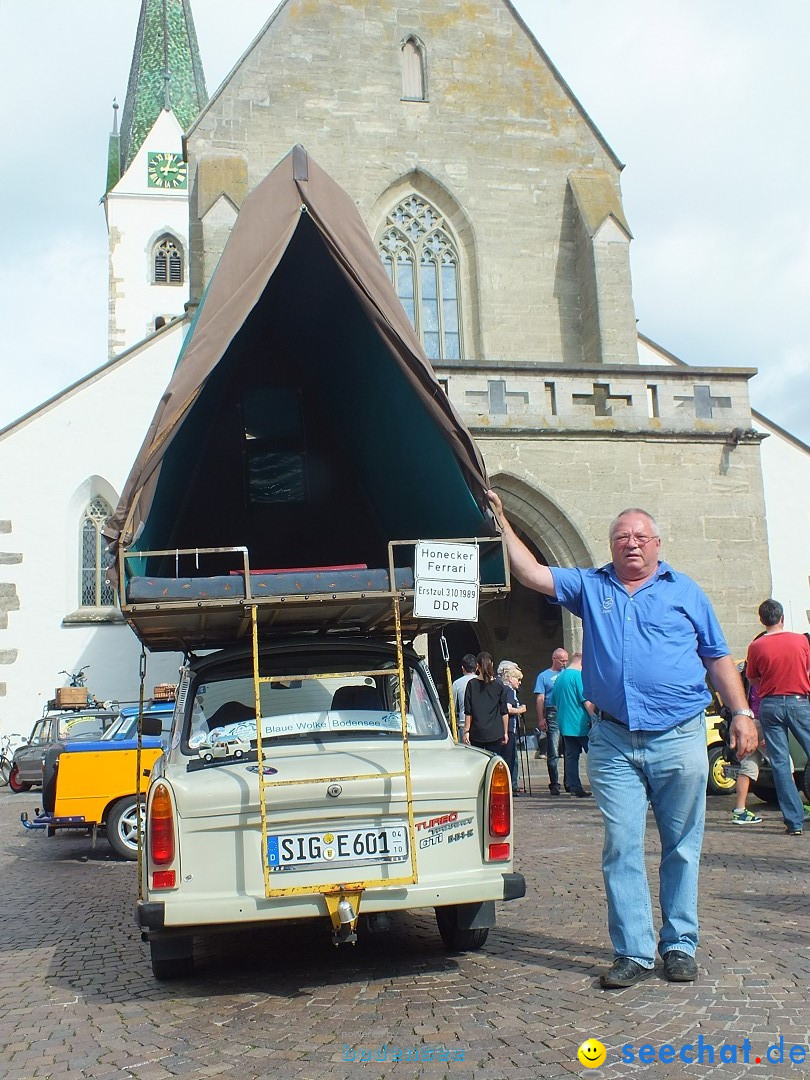 Flohmarkt und Trabbi-Treffen: Bad-Saulgau, 20.09.2014