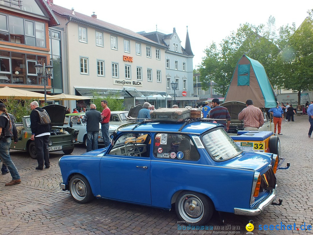 Flohmarkt und Trabbi-Treffen: Bad-Saulgau, 20.09.2014