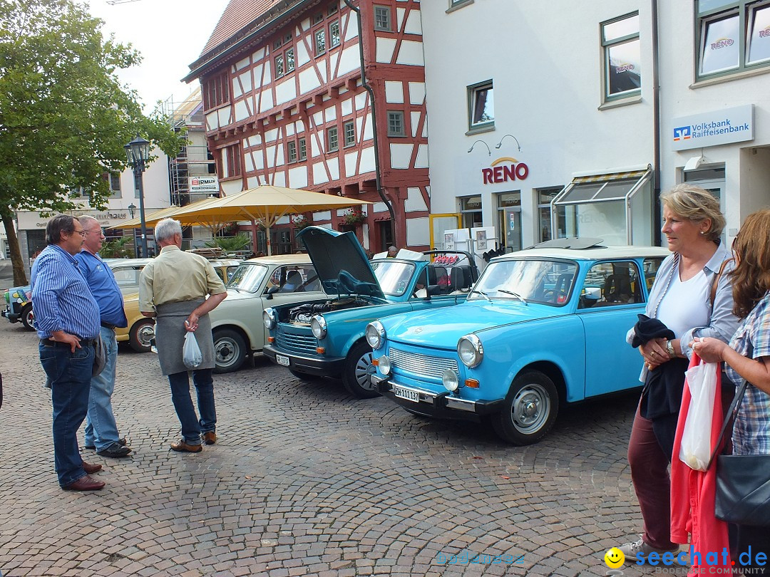 Flohmarkt und Trabbi-Treffen: Bad-Saulgau, 20.09.2014