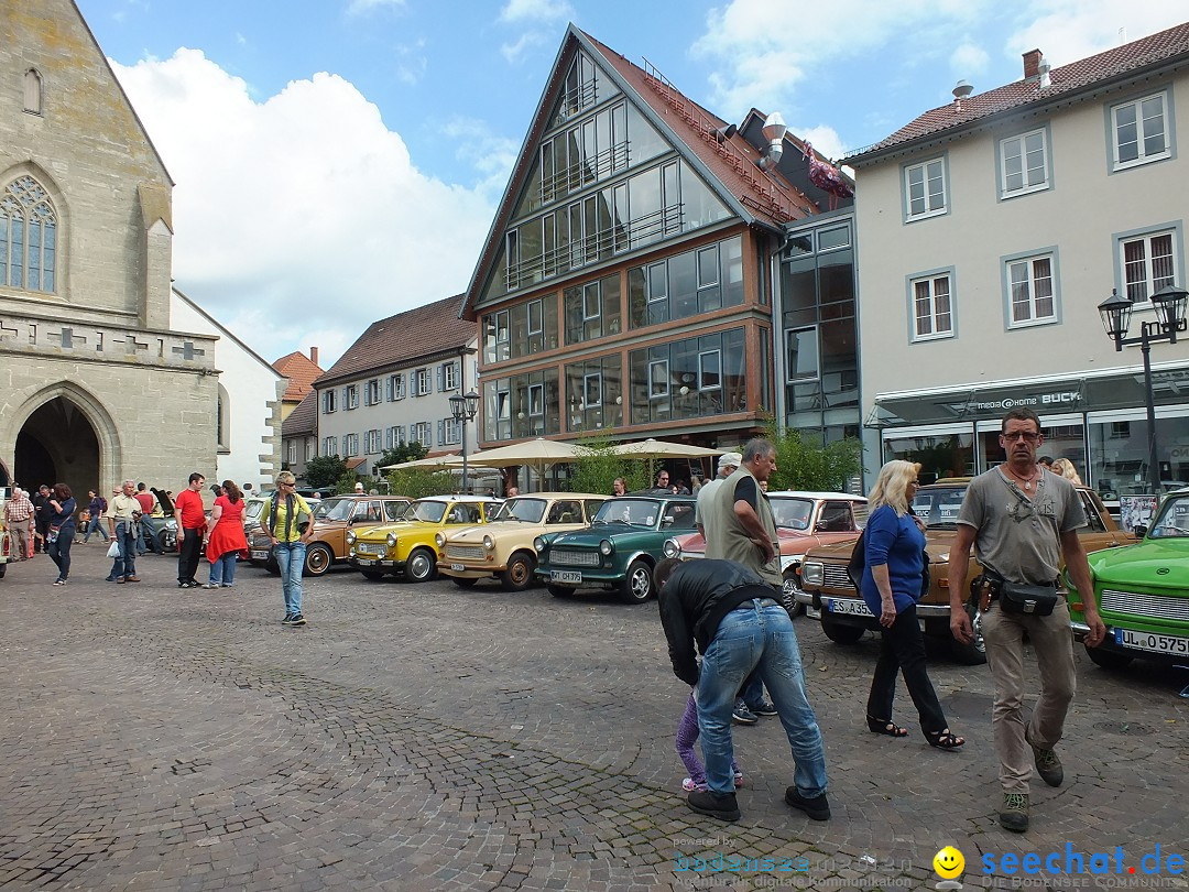 Flohmarkt und Trabbi-Treffen: Bad-Saulgau, 20.09.2014