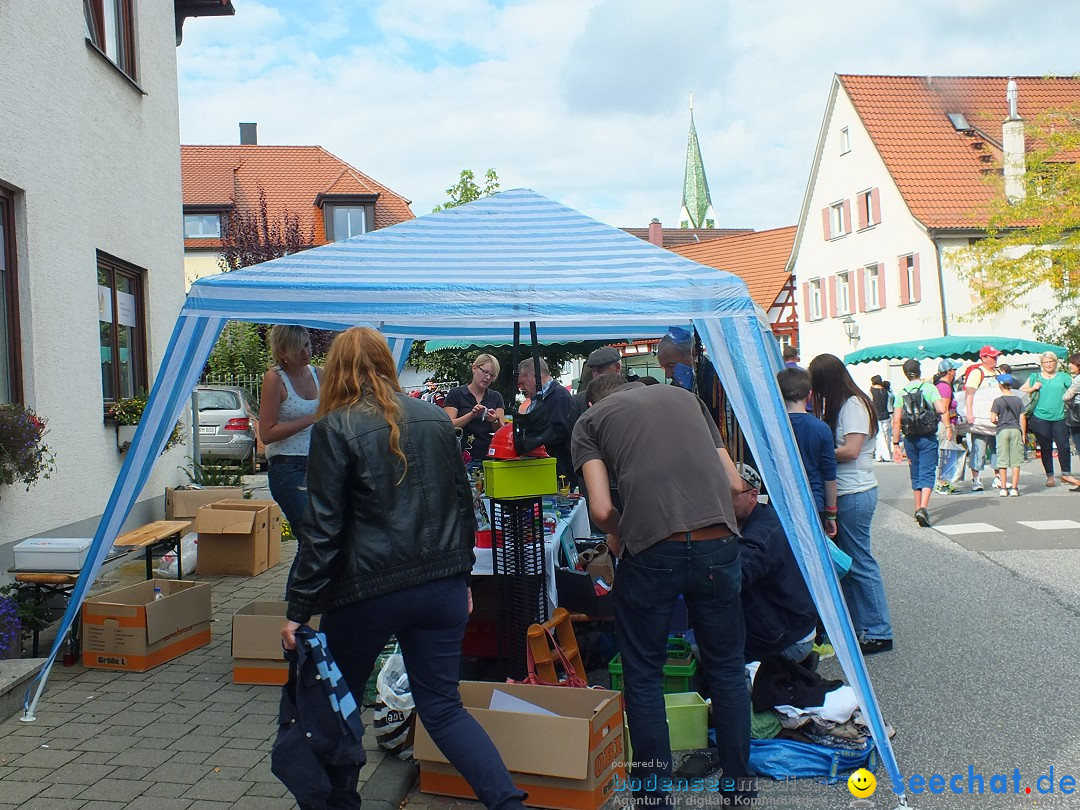 Flohmarkt und Trabbi-Treffen: Bad-Saulgau, 20.09.2014