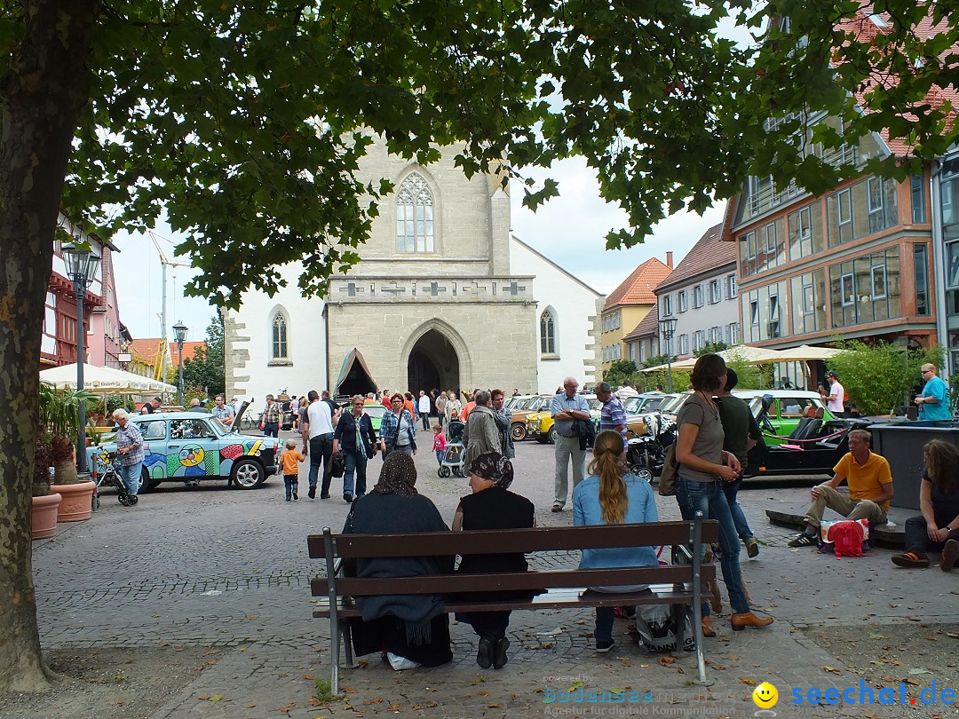 Flohmarkt und Trabbi-Treffen: Bad-Saulgau, 20.09.2014