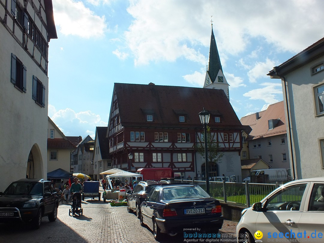 Flohmarkt und Trabbi-Treffen: Bad-Saulgau, 20.09.2014