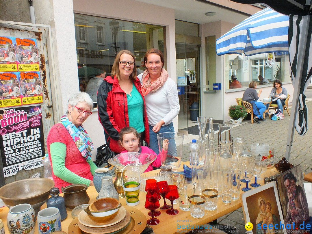 Flohmarkt und Trabbi-Treffen: Bad-Saulgau, 20.09.2014