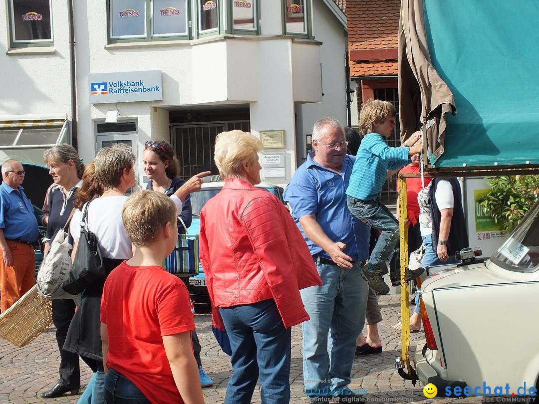 Flohmarkt und Trabbi-Treffen: Bad-Saulgau, 20.09.2014