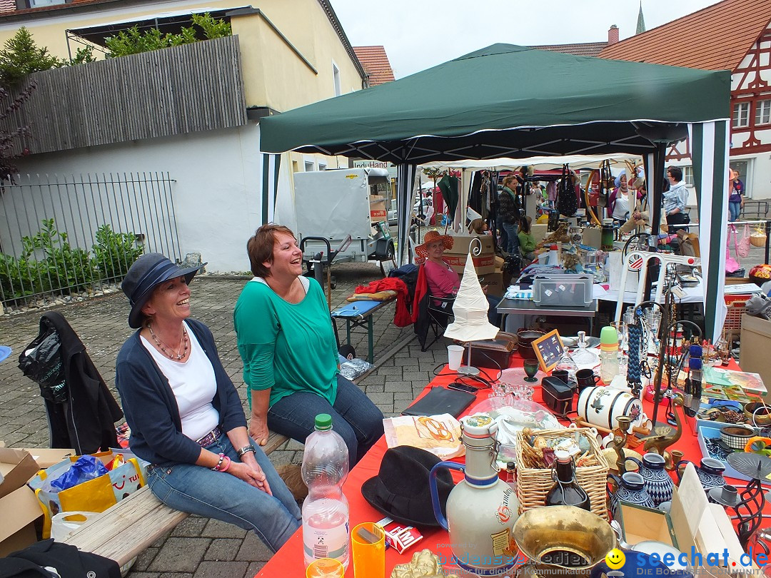 Flohmarkt und Trabbi-Treffen: Bad-Saulgau, 20.09.2014