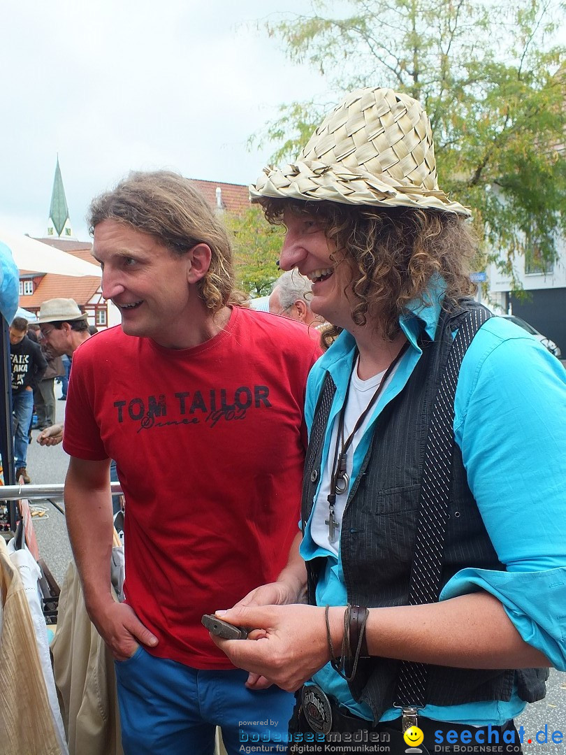 Flohmarkt und Trabbi-Treffen: Bad-Saulgau, 20.09.2014