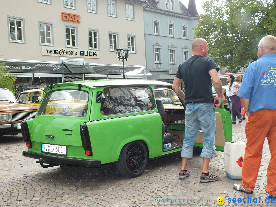 Flohmarkt und Trabbi-Treffen: Bad-Saulgau, 20.09.2014