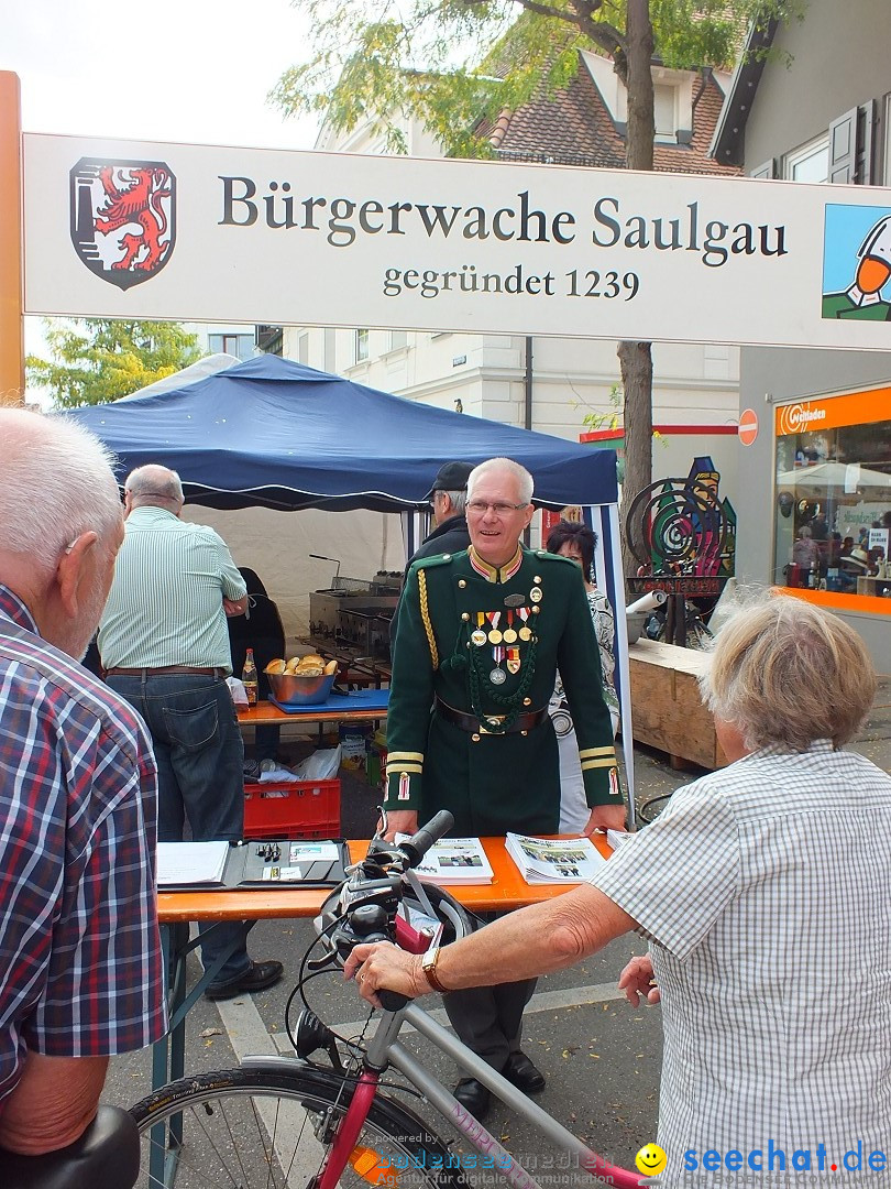 Flohmarkt und Trabbi-Treffen: Bad-Saulgau, 20.09.2014