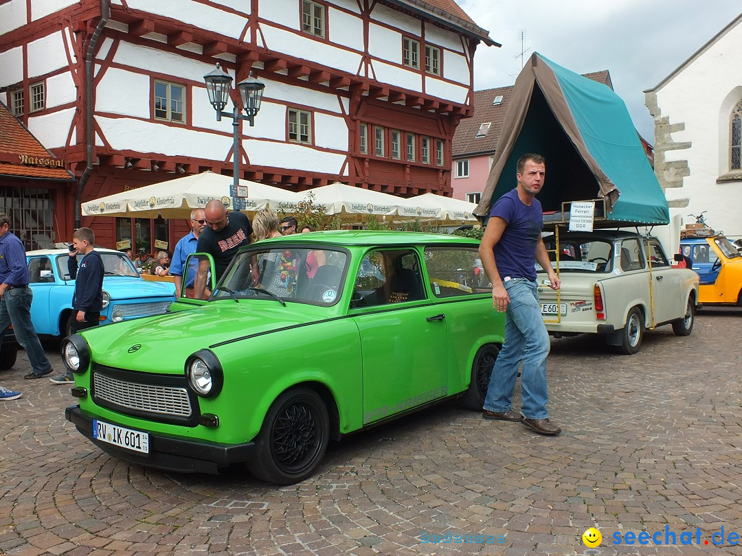 Flohmarkt und Trabbi-Treffen: Bad-Saulgau, 20.09.2014