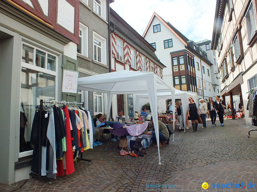 Flohmarkt und Trabbi-Treffen: Bad-Saulgau, 20.09.2014