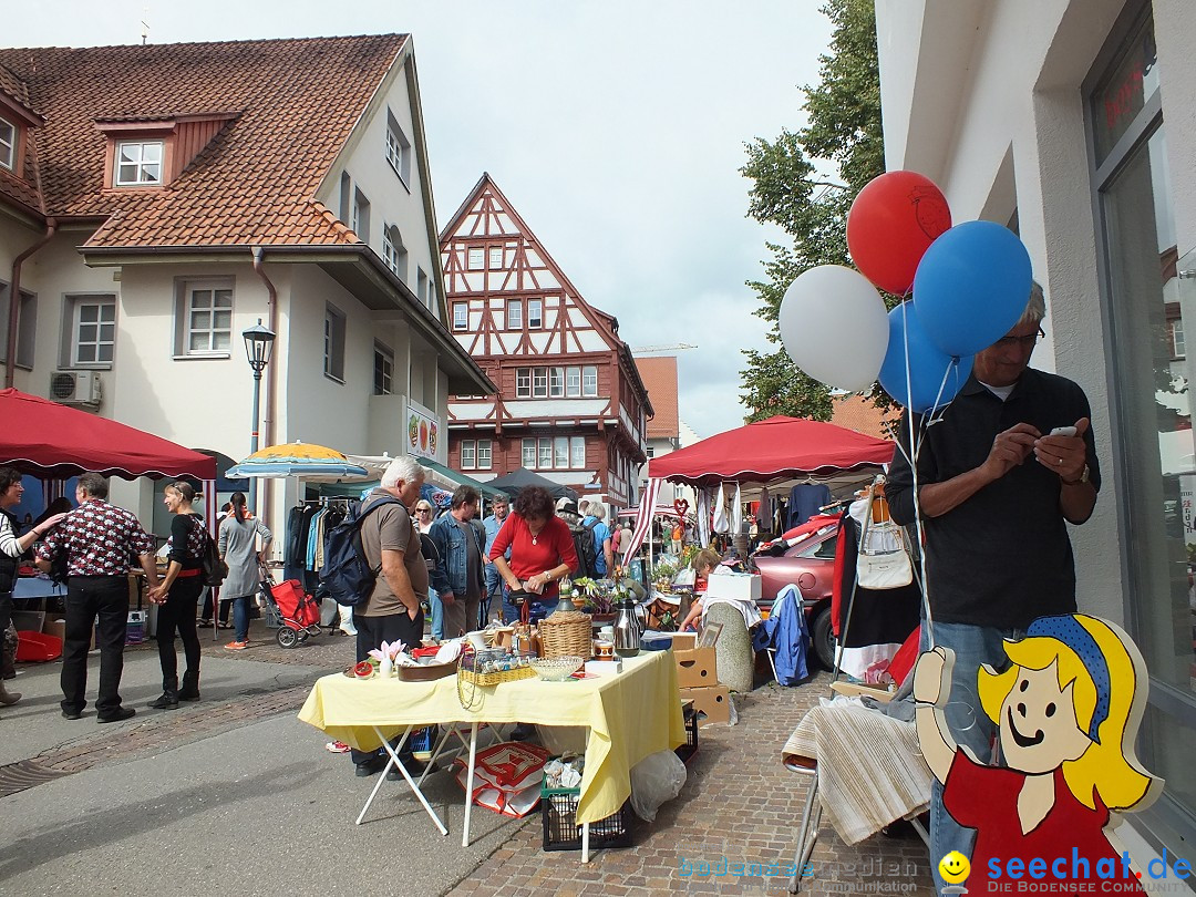 Flohmarkt und Trabbi-Treffen: Bad-Saulgau, 20.09.2014