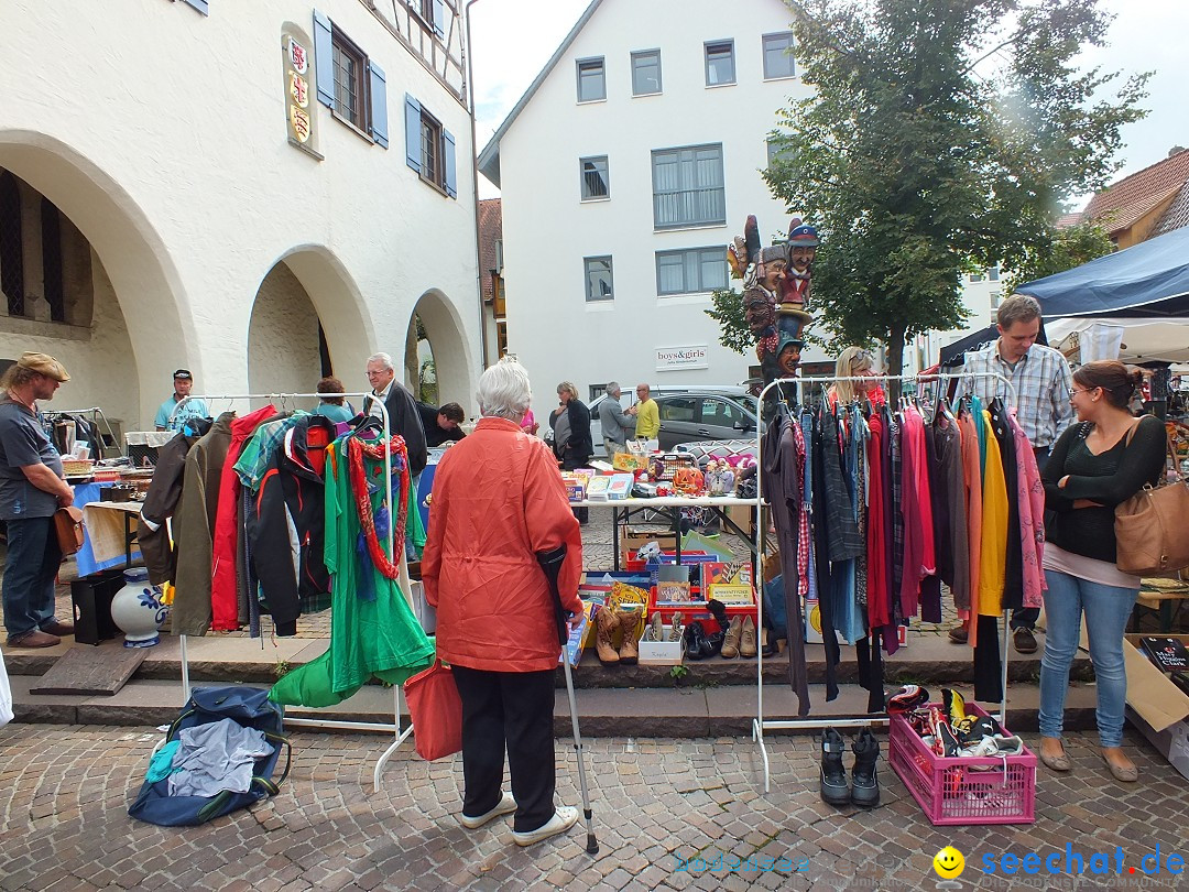 Flohmarkt und Trabbi-Treffen: Bad-Saulgau, 20.09.2014