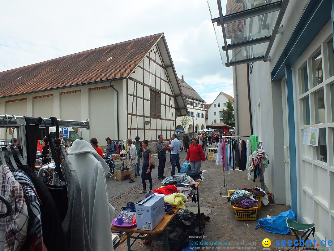 Flohmarkt und Trabbi-Treffen: Bad-Saulgau, 20.09.2014