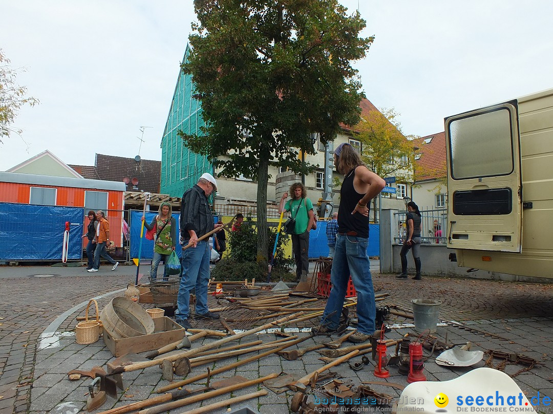 Flohmarkt und Trabbi-Treffen: Bad-Saulgau, 20.09.2014