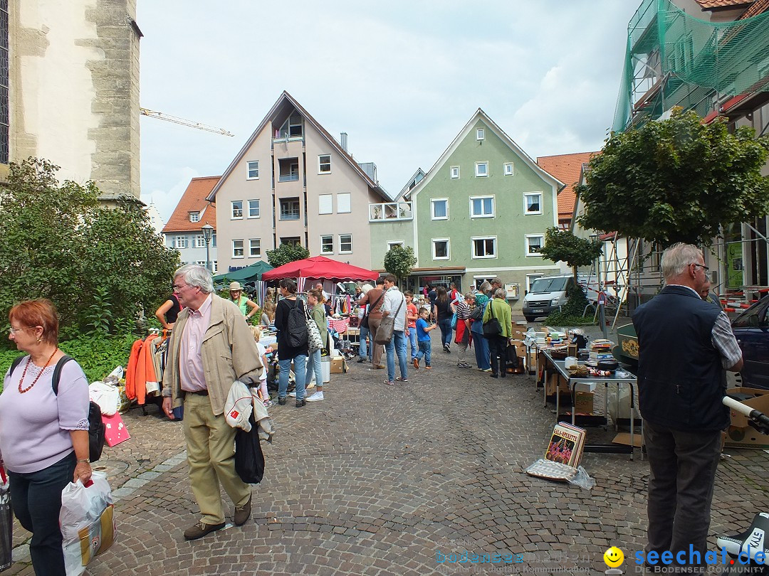 Flohmarkt und Trabbi-Treffen: Bad-Saulgau, 20.09.2014