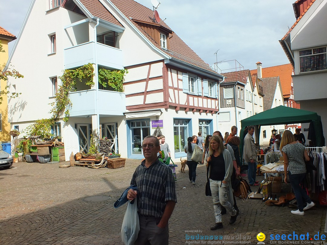 Flohmarkt und Trabbi-Treffen: Bad-Saulgau, 20.09.2014