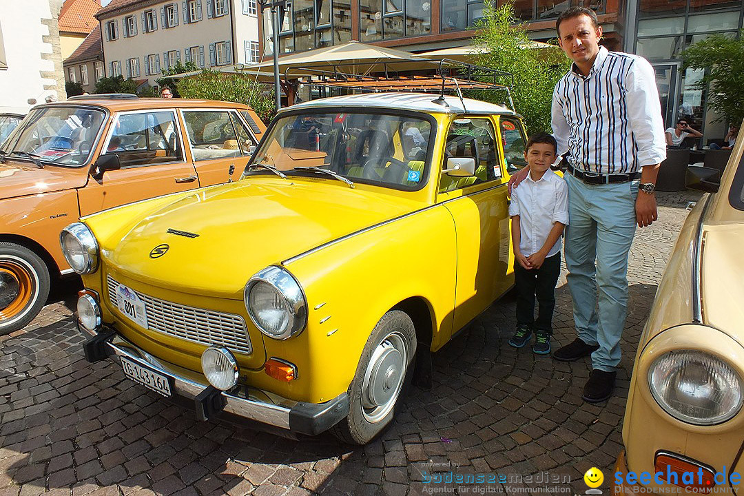 Flohmarkt und Trabbi-Treffen: Bad-Saulgau, 20.09.2014