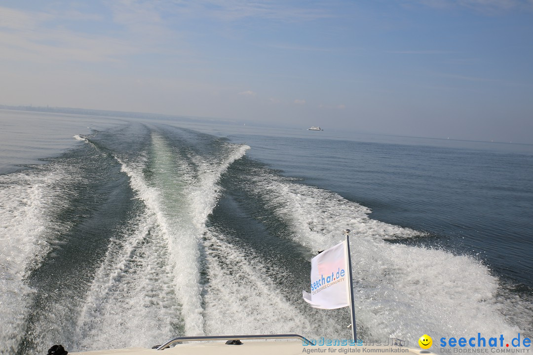 Bodenseequerung mit seechat.de Begleitboot: Maex: Friedrichshafen, 26.09.20