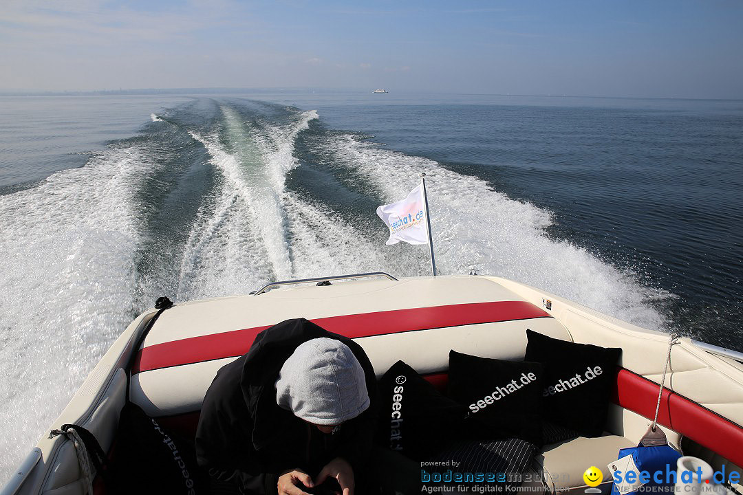 Bodenseequerung mit seechat.de Begleitboot: Maex: Friedrichshafen, 26.09.20