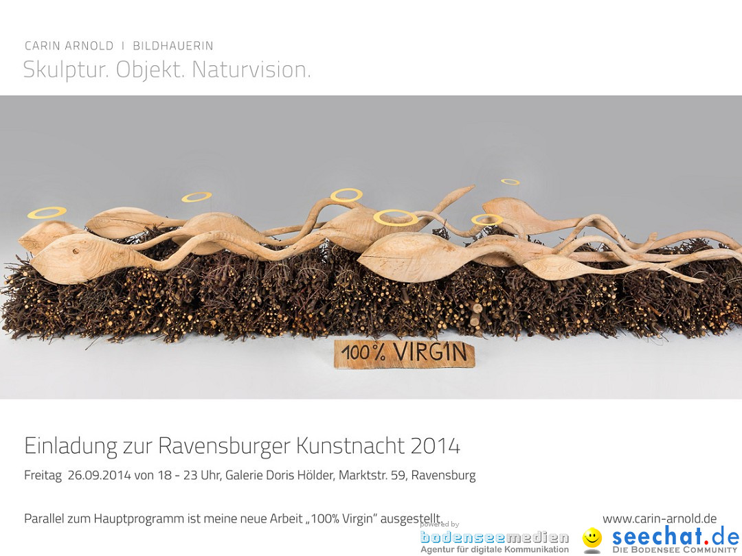 Ravensburger Kunstnacht 2014: Ravensburg am Bodensee, 26.09.2014