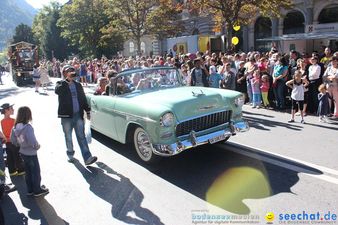 Churer Schlagerparade - Schweiz: Chur, 27.09.2014