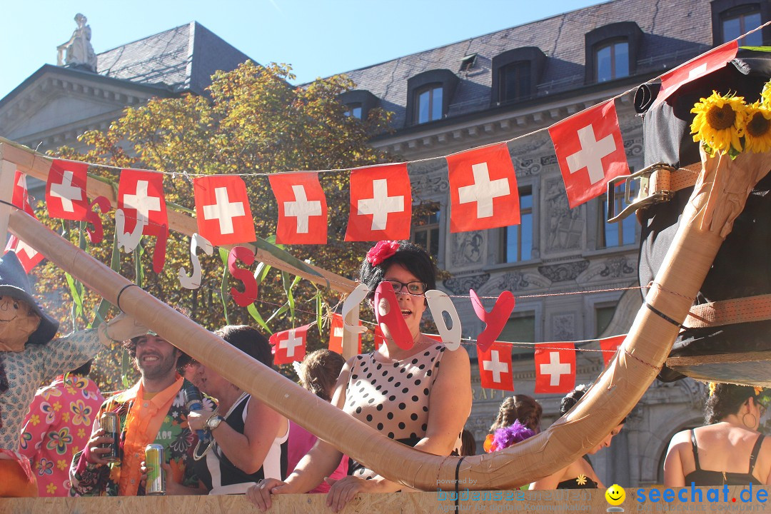 Churer Schlagerparade - Schweiz: Chur, 27.09.2014